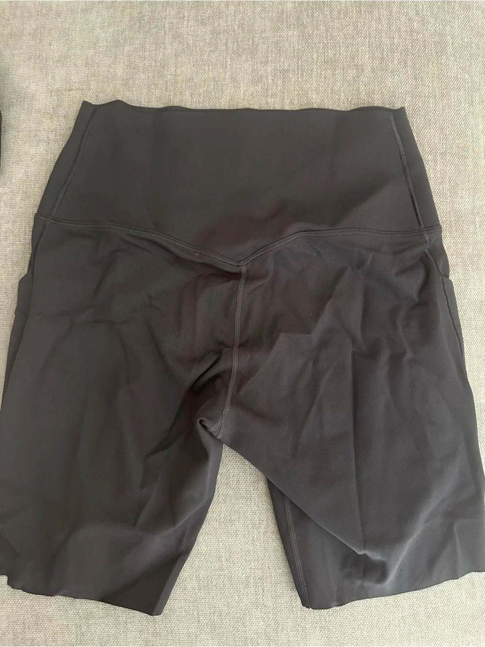 Nike Black Supportive Sports Bra and High-Waist Bike Shorts